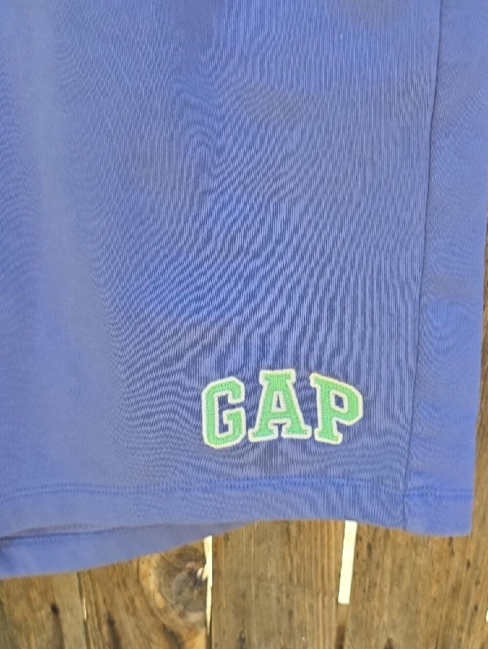 GAP Men's Blue Logo Athletic Shorts Elastic Drawstring Waist - Picture 5 of 10